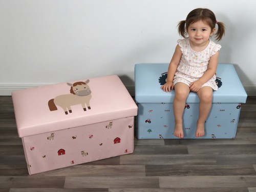 Kinder sitztruhe faltbar zum - 2,