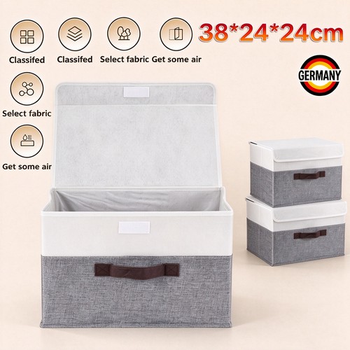 Stoffbox boxen - 3x,