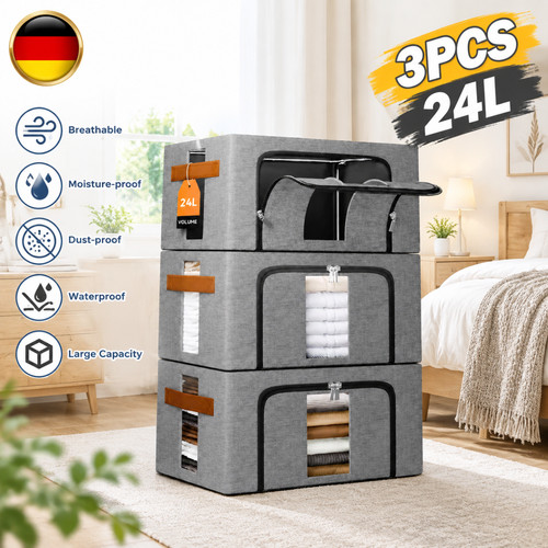 Stoffbox 3er set - stoffbox,