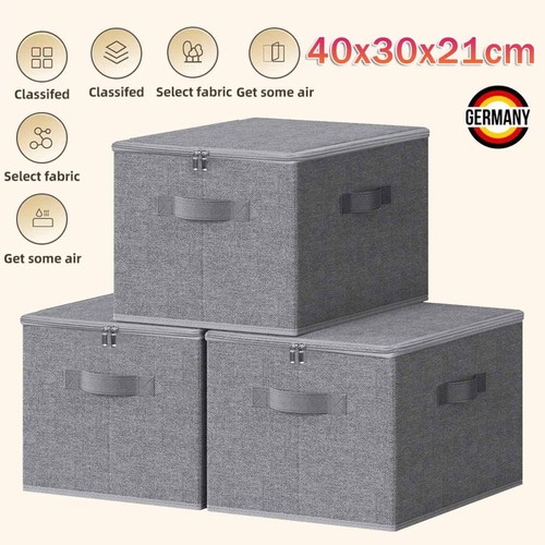 Stoffbox boxen - 3x,